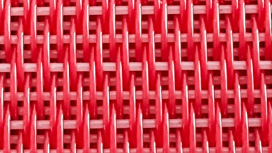 Red Round Wire Mesh belt  WFB704