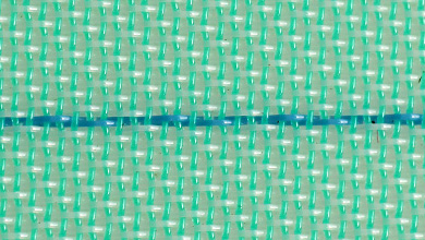 Spunlace Nonwoven fabric mesh belt